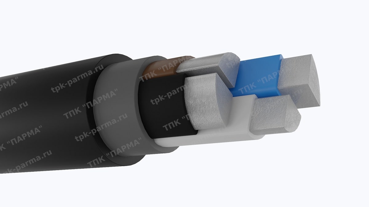 Фотография провода Кабель АПвВГнг(A) 4х50 - 1кВ