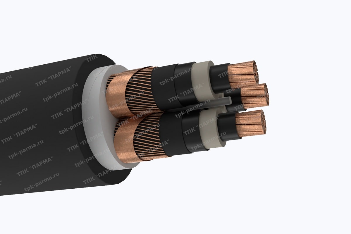 Фотография провода Кабель ПвВ 3х185/35 - 20кВ