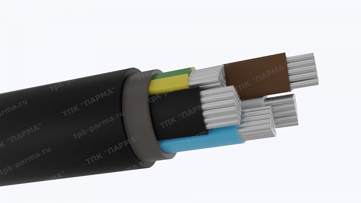 Фотография провода Кабель АВВГнг 5х120 - 1кВ