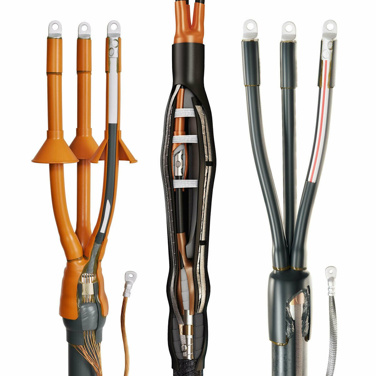 Муфта кабельная eks-10СКаTТ-ТАС-П-3х35/120-М